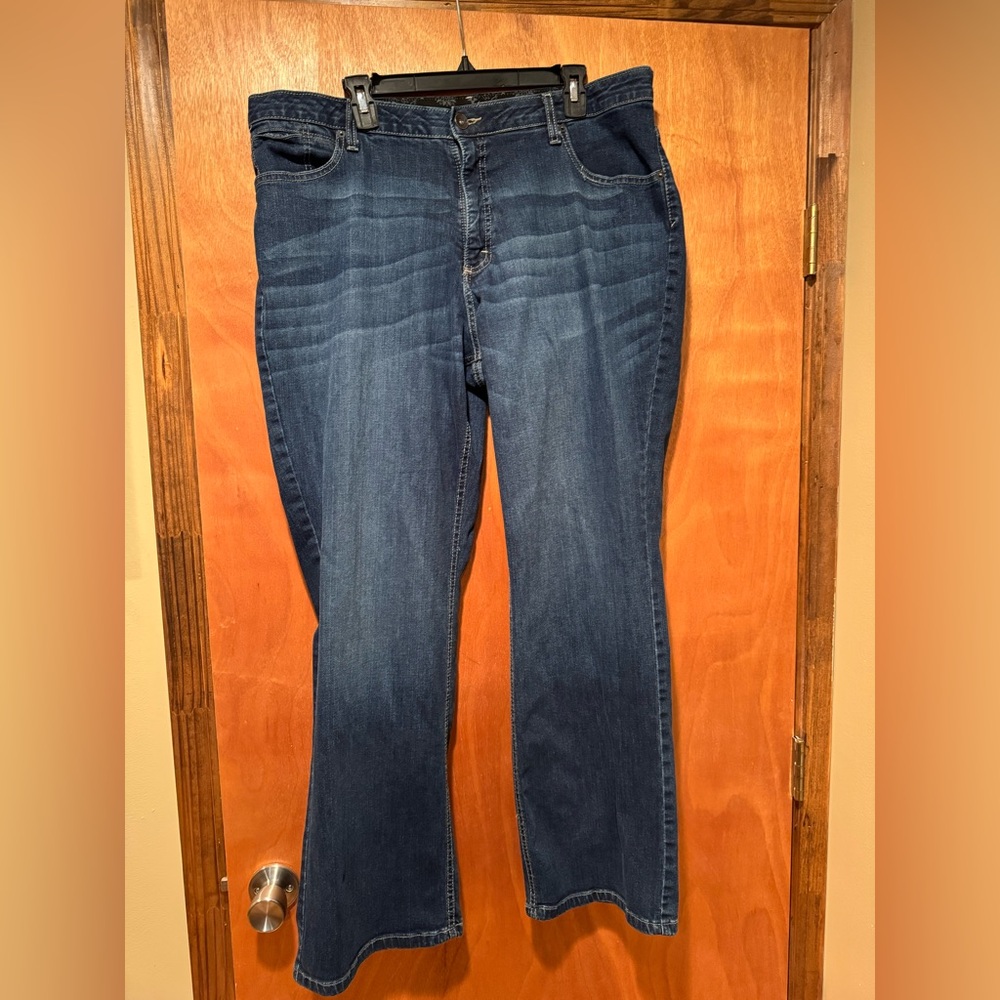 Merona No Gap Waist Bootcut Jeans Size 20 Regular